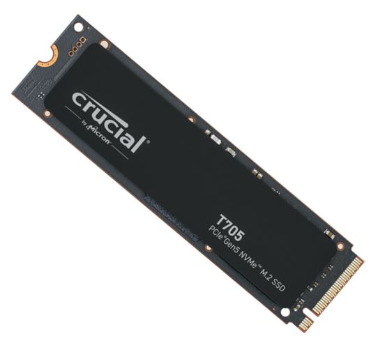 Crucial T705 1TB Gen5 NVMe SSD - 13600/10200 MB/s R/W 600TBW 1400K IOPs 1.5M hrs MTTF DirectStorage for Intel 14th Gen & AMD Ryzen ~CT1000T700SSD3 Crucial T705 1TB Gen5 NVMe SSD - 13600/10200 MB/s R/W 600TBW 1400K IOPs 1.5M hrs MTTF DirectStorage for Intel 14th Gen & AMD Ryzen ~CT1000T700SSD3